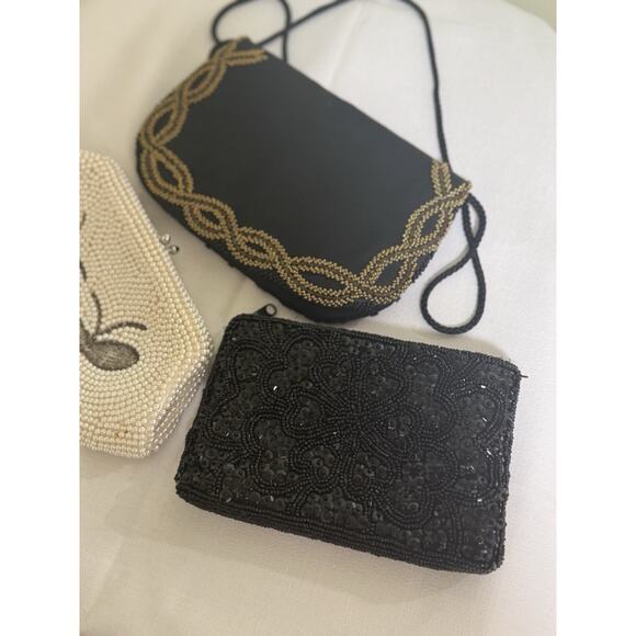 Bundle of 3 Vintage Beaded/Embroidered Handbags - Regale, Rimco - Picture 2 of 8